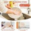 Sourdough Bread Baking Supplies Sourdough Starter Kit for Bread Making 10in Round Oval Banneton Bread Proofing Basket with Liners Sourdough Kit