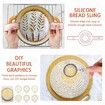 Sourdough Bread Baking Supplies Sourdough Starter Kit for Bread Making 10in Round Oval Banneton Bread Proofing Basket with Liners Sourdough Kit