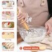 Sourdough Bread Baking Supplies Sourdough Starter Kit for Bread Making 10in Round Oval Banneton Bread Proofing Basket with Liners Sourdough Kit