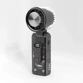 LED Ice Cooling Fan Foldable Handheld Mini Air Conditioner with Turbo Cooling 3 Speed Settings