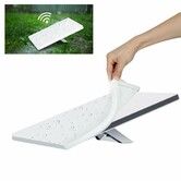 Starlink Mini Protective Cover Case,Starlink Mini Accessories Silicone Protective Case for Starlink Mini Dish White