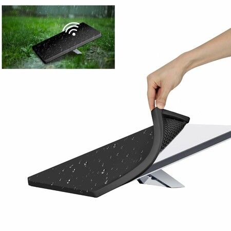 Starlink Mini Protective Cover Case,Starlink Mini Accessories Silicone Protective Case for Starlink Mini Dish Black