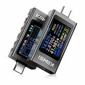 PD3.1 Protocol Type C PD Fast Charge Tester USB Power Meter Digital Volt Display 240W 40V 12A Multimeter LCD Display Voltmeter Voltage