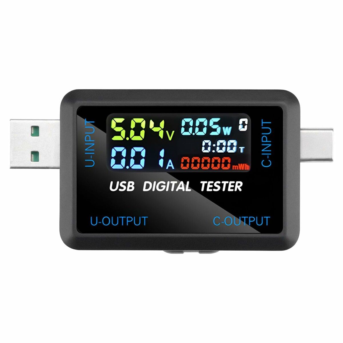 USB and Type-C Tester - Multi-Functional Digital Tester for DC 4.5-36V ...
