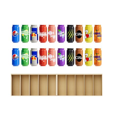 Beverage Bottles Color Matching Game Kit Family Group Challenge Fun Guessing Bottle Game Color Matching Memory Challenge Game