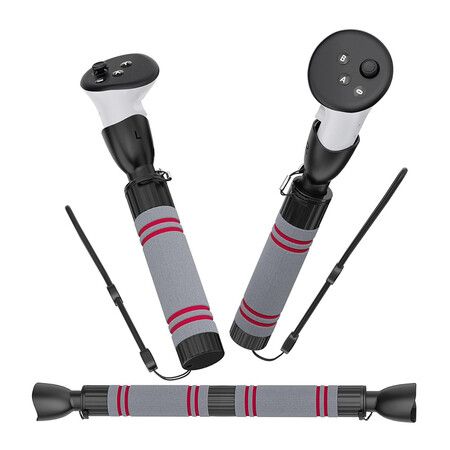 Handle Accessories for Meta Quest 3, TanReginal Gorilla Tag Long Arms for Meta Quest 3 Controller, Dual Handles Extension VR Sticks