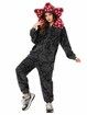 Demogorgon Hooded Jumpsuit Long Sleeve Pajama Hoody Onesie Loungewear Fuzzy Fall Winter Warm Thermal Fluffy Size : Small