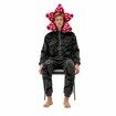 Demogorgon Hooded Jumpsuit Long Sleeve Pajama Hoody Onesie Loungewear Fuzzy Fall Winter Warm Thermal Fluffy Size : Small
