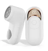 Lint Remover,Bobble Remover for Clothes,Rechargeable Fabric Shaver with LED Display & 3 Speeds,Effectively Sweater Defuzzer Remove Fluff,Lint,and Bobbles