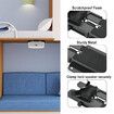 Speaker Mount Wall Ceiling Mount for JBL Charge 4, Charge 5, Flip 6, Flip 5, Wall Bracket Metal Holder for Speaker from 6.85 to 9.2 inches, Black