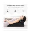 Sweet Spot Pillow,Chiro Monk Pillows for Couples,27 Degree Angle Perfect Position Ergonomic Memory Foam Wedge Pillow