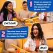 Tilt and Shout Game, Fun Family Desk Board Games, Interactive Marble-Run Games Speedy Fast-Paced for Game Night