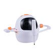 Drawing Robot Toys Painting Kit for Kids, Electronic Learning Toys with Intelligent Sensing 100 Cards, Interactive Painting Toy Set White