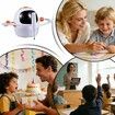 Drawing Robot Toys Painting Kit for Kids, Electronic Learning Toys with Intelligent Sensing 100 Cards, Interactive Painting Toy Set White