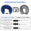 Travel Pillow Clothes Carry-On Luggage Fits Up to 15L 5 Days of Travel Essentials Transformable Luggage Soft Plush Velvet U-Shaped Pillow