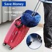 Travel Pillow Clothes Carry-On Luggage Fits Up to 15L 5 Days of Travel Essentials Transformable Luggage Soft Plush Velvet U-Shaped Pillow