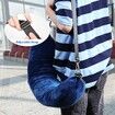Travel Pillow Clothes Carry-On Luggage Fits Up to 15L 5 Days of Travel Essentials Transformable Luggage Soft Plush Velvet U-Shaped Pillow