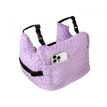 Post Mastectomy Pillow,Seatbelt Cushion,Breast Surgery Must Haves,Breast Reduction Recovery Supplies,Breast Augmentation,Post Op Essentials,Purple