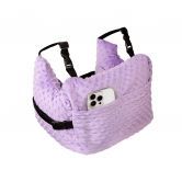 Post Mastectomy Pillow,Seatbelt Cushion,Breast Surgery Must Haves,Breast Reduction Recovery Supplies,Breast Augmentation,Post Op Essentials,Purple