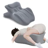 Sweet Spot Pillow,Chiro Monk Pillow for Couples,27 Degree Angle Perfect Position Ergonomic Contoured Pillow,Multi-Purpose Memory Foam Support Cushion