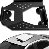 for Starlink Mini Mount, Magnetic Starlink Mini Car Mount Base Suction Cup Accessories Truck RV Flat Rack Roof Sunroof Kit Boat V4，for Camping