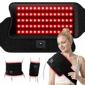 Red Light Mat 660nm 850nm Near Infrared Red Light Cordless Red Light Pad 3 Light Intensity Pulse Mode