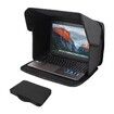 Laptop Sun Shade,Laptop Sun Glare Shield Privacy Screen Hood Computer Sunshade Bag for Working Outside Foldable Computer Shield Cover Outside 15-16''