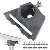 Pipe Adapter Mount for Starlink Gen 3, Compatible with 1.25 to 2.5 inch Pipe, Starlink V3 Dish Heavy Duty Roof Pole Mounting Kit Connectors