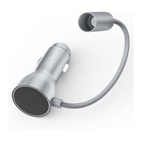 Starlink Mini 12V Car Charger Adapter 30V 2A Output 50M/164FT Extended Range Starlink Mini Cigarette Lighter Adapter to DC Extension Cable