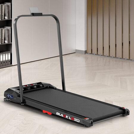 BLACK LORD Treadmill Electric Walking Pad Under Desk Home Incline Foldable Black