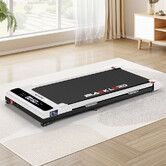 BLACK LORD Treadmill Electric Walking Pad Home Gym Incline Brushless Motor White
