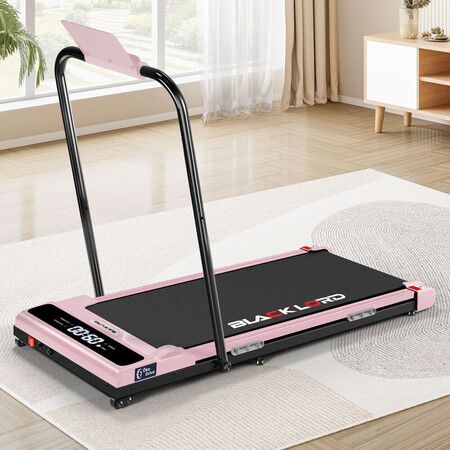 BLACK LORD Treadmill Electric Walking Pad Incline Brushless Motor Foldable Pink