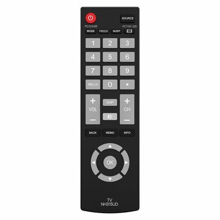 Replacement For Sanyo TV Remote Control,Universal TV Remote NH315UP/NH315UD for Sanyo LED LCD HDTV Smart TVs,No Setup Needed,Durable Buttons