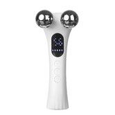 4D Pulse Roller Facial Lifting Tightening Beauty Type C power Device Micro Electric Vibration Import 4D Technology Christmas Gift COL Dark Gray