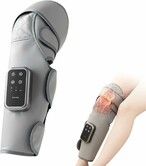 Cordless Leg Massager for Circulation,Air Compression Calf Knee Foot Massager with Heating,3 Modes,Adjustable Intensity 1Pack
