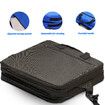 Stadium Seat Cushion, Portable High Back Soft Patio Cushion Foldable Chair Cushion with Storage Pocket, 600D Durable Kayak Seat Travel Seat Cushion