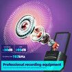 USB Podcast Microphone PC Mic Computer Condenser Tripod Stand Pop Filter RGB Gaming YouTube Streaming Omnidirectional Recording Laptop Plug and Play