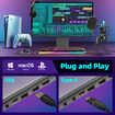 USB Podcast Microphone PC Mic Computer Condenser Tripod Stand Pop Filter RGB Gaming YouTube Streaming Omnidirectional Recording Laptop Plug and Play