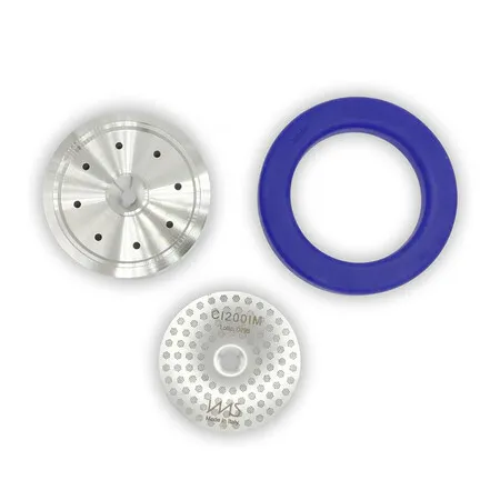 Stainless Steel Precision Kit Compatible with Double Boiler Breville, Sage. IMS Precision Screen, Shower Holder, Silicone Gasket