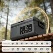 Cordless Electric Lunch Box, 1.5L Battery Powered Heated Lunch Box, 30000mAh USB Rechargeable Portable Heating Food Warmer for Outdoors, Truck, Office