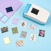 Stamp Punch,1X0.8inch Stamp Puncher Rectangular Postage Stamps Punches,Stamps Shaped Paper Punch,Lever Paper Punches,Craft Cutter Hole Puncher