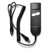 Lift Chair Remote Replacement, 5 Pin 2 Buttons Straight Power Recliner Remote, Compatible for Most Lift Chair Brands, Straight Plug