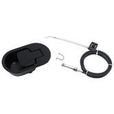 Universal Heavy Duty Metal Pull Recliner Handle with Cable, 4.7 inch to 5.2 inch, Fits Ashley and Other Brands Chair Release Handle for Sofa or Recliner