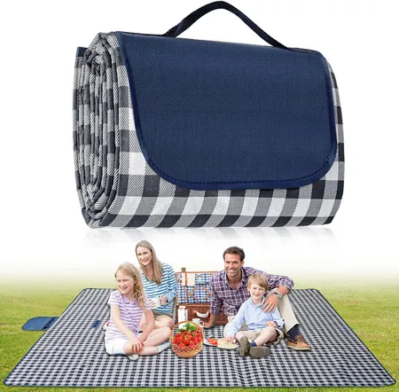 Extra Large Outdoor Picnic Blanket,Waterproof Picnic Mat,Sandproof Beach Mat Portable Picnic Rug Lightweight For Park Beach Camping Courtyard