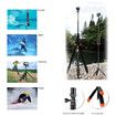 Floating Selfie Stick for GoPro Hero 13 12 11 10 9 8 7 Mini Max Fusion Session, Underwater Waterproof Pole Monopod Hand Grip Tripod Stand