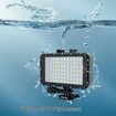Underwater Lights Dive Light 84 LED High Power Dimmable Waterproof LED Video Light Waterproof 50M for Gopro Canon Nikon Pentax Panasonic Sony Samsung