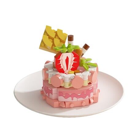 Mini Building Blocks Cake Sets Cute Micro Mini Cake Building Bricks for Adults Kids Preschool Pretend play toys  Perfect Party Favors  Teenagers.