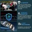 4 Channel Dash Cam 360 Degree View,FHD Front and Rear Inside,Left Right Dash Camera for Cars,8 IR Lamps Night Vision,G-Sensor Parking Mode Loop Recording