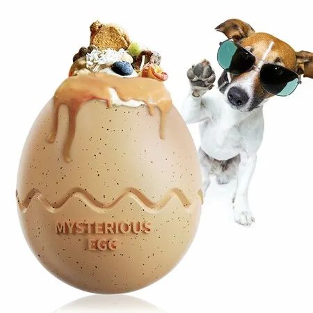 Interactive Treat Dispensing Dog Toy with Cooling Feature, Durable Chew Toy for Aggressive Chewers, Fun Fetch for Large Medium Dogs