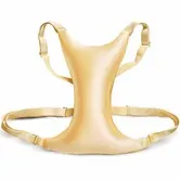 Breast Pillow for Chest Wrinkles and Side Sleeping, Breast Pillow for Wrinkle Prevention, Chest Wrinkle Pillow for Breast Support, Gold